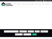 Tablet Screenshot of casemcnair.com